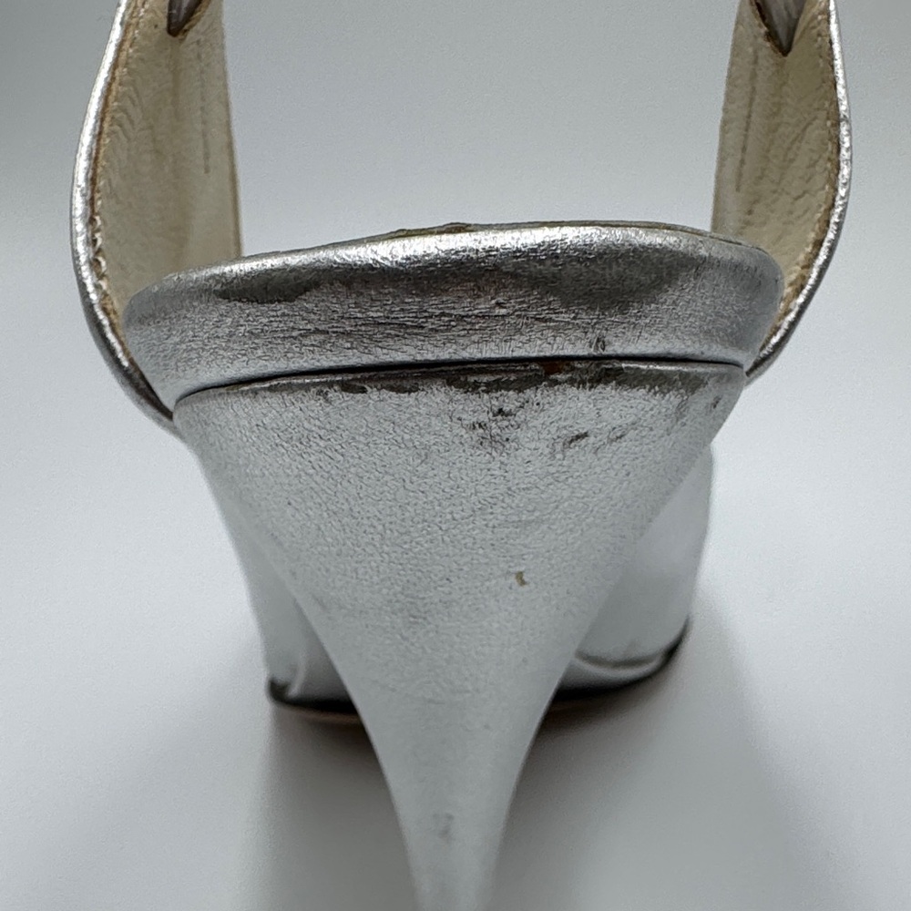 GUCCI By Tom Ford ~ Vintage Silver Metallic 8 - Picture 5 of 10